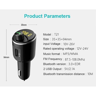 Car Bluetooth xe hơi T21