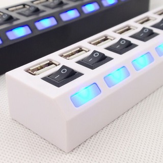 hub 7 cổng usb 2.0 tốc độ cao có công tắc