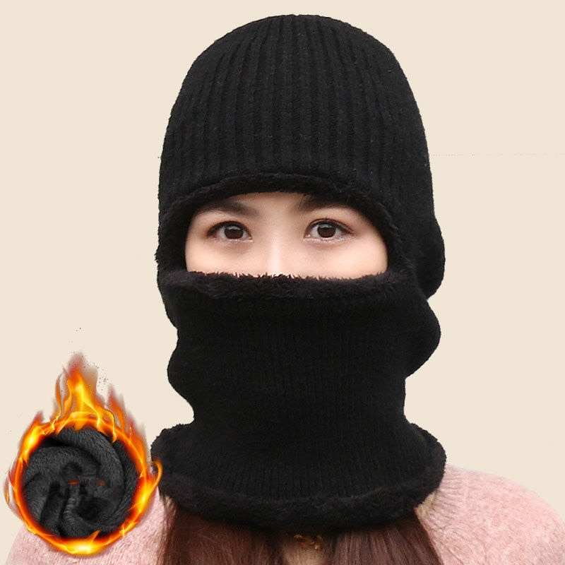 Mũ len hai lớp giữ ấm thoáng khí hàng mới dành cho nam và nữ