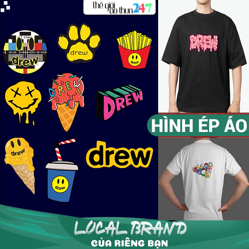 - Hình Drew DR1 in bằng bàn ủi, bàn là