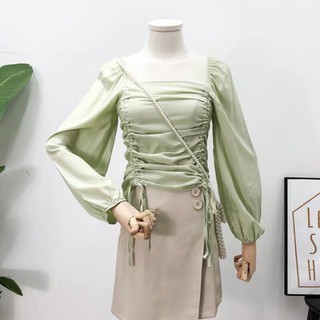 [Free Ship]Áo Nữ 🌸 Áo Voan Tay Dài