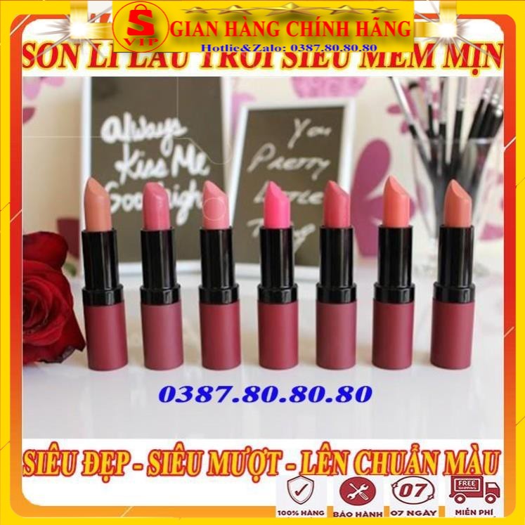 [ FreeShip- AUTH ] Son lì lâu trôi siêu mềm mượt velvet Golden Rose/ Son môi son lì chính hãng Son kem lì đẹp không trôi