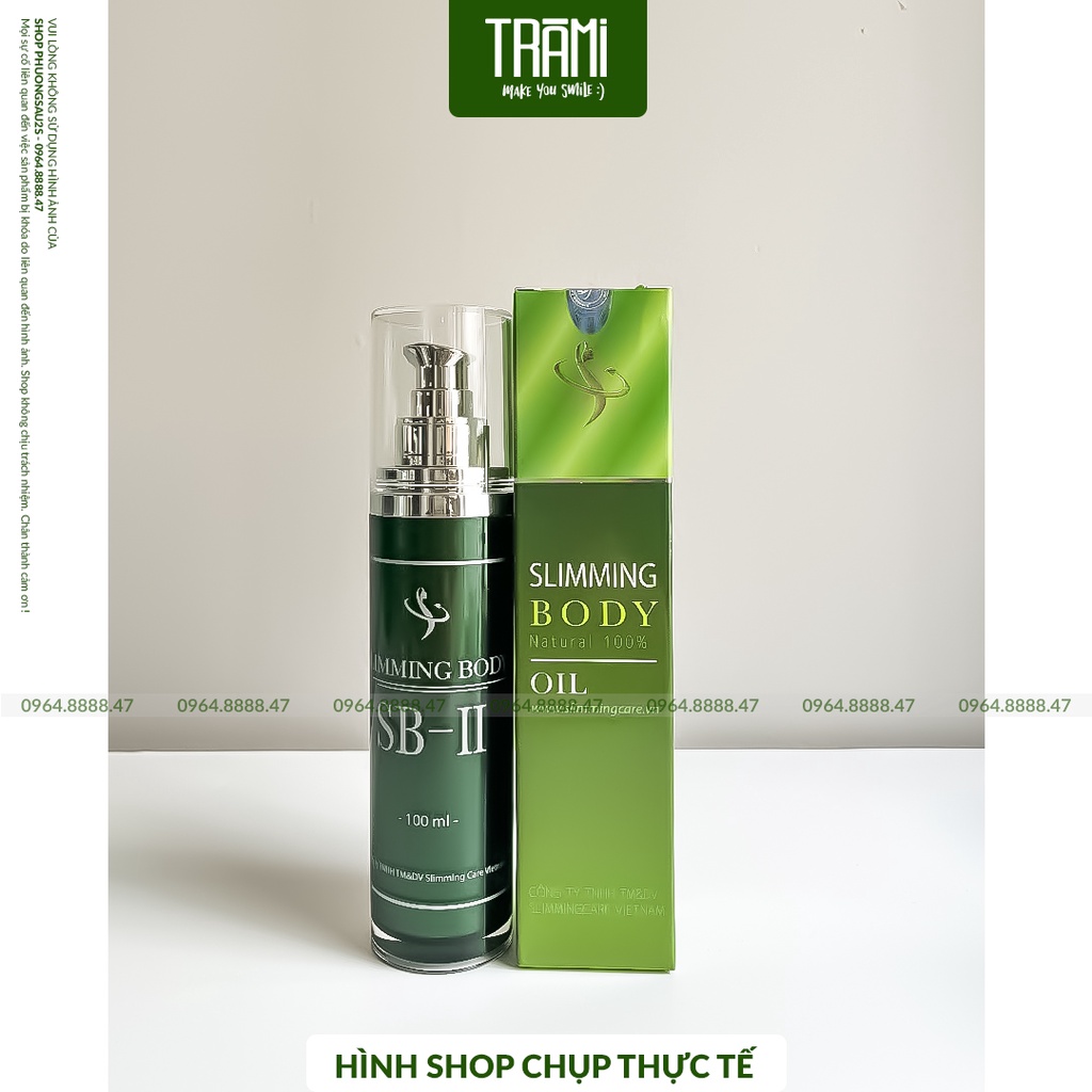 [CHÍNH HÃNG] Tinh Dầu Tan Mỡ Slimming Body SB2 Limited Oil,Thẩm Thấu Nhanh.