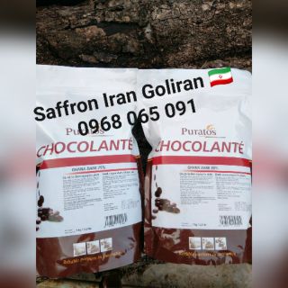 Bịch 1kg Socola đen Puratos - 65% 75%