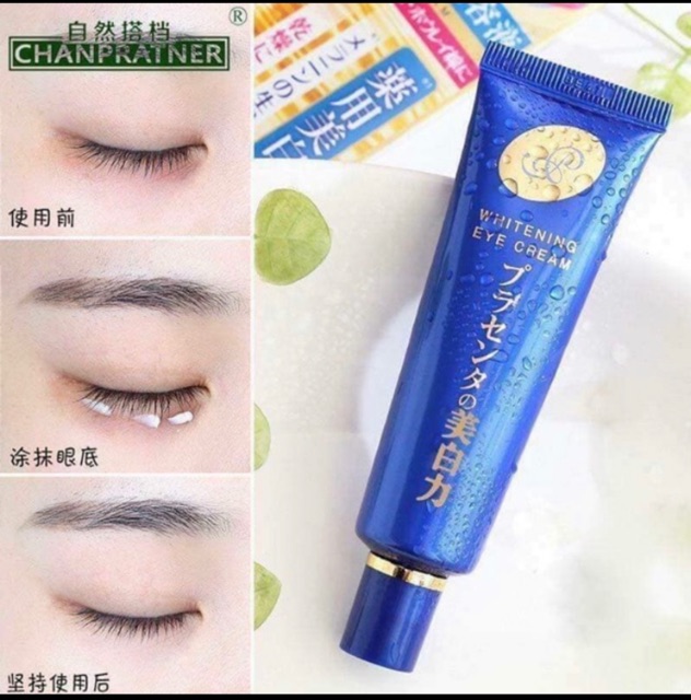 Kem mờ thâm làm sáng da vùng mắt MEISHOKU WHITENING EYES CREAM 30g Nhật Bản | BigBuy360 - bigbuy360.vn