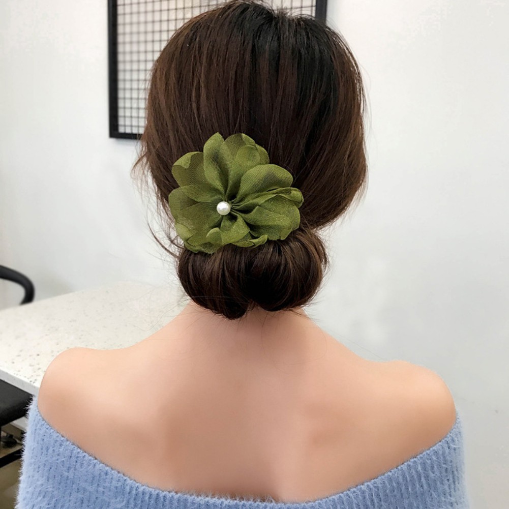 Dụng cụ tạo búi tóc hình hoa DIY cho nữ