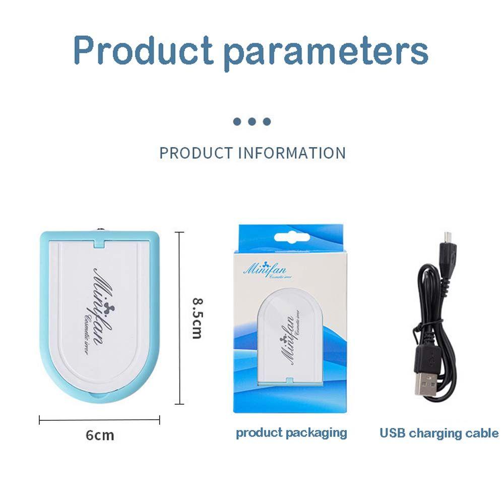 Quạt Thổi Khô Keo Dán Lông Mi Giả Có Thể Sạc Lại Bằng Cổng USB