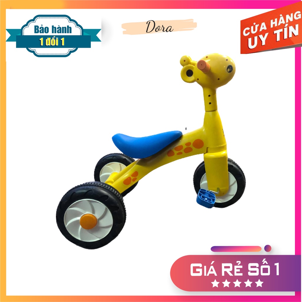 Xe Chòi Chân 2 in 1 Grow 3 Bánh Có Bàn Đạp - Bảo Hành 1 Đổi 1 - Hỗ Trợ Thăng Bằng Cho Bé Tập Đi Từ 1-6 Tuổi