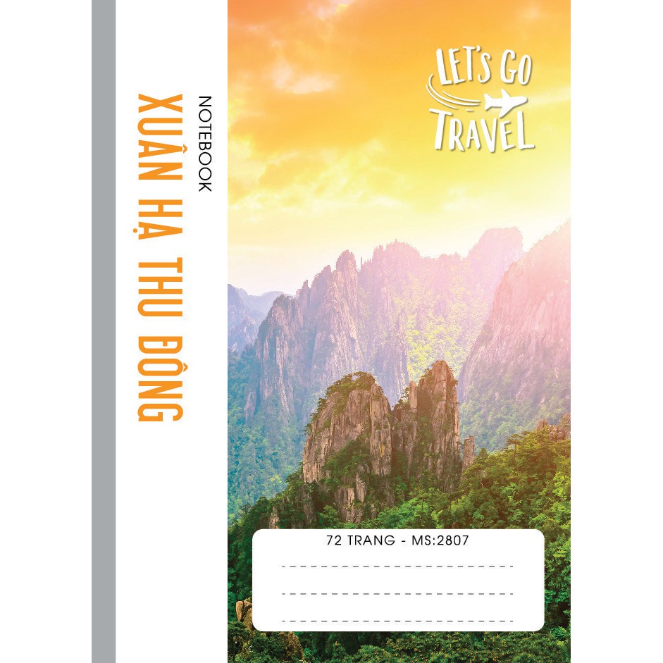 Lốc 10 quyển vở kẻ ngang Hải Tiến Xuân Hạ Thu Đông 72/80 trang phù hợp với học sinh ANKICO