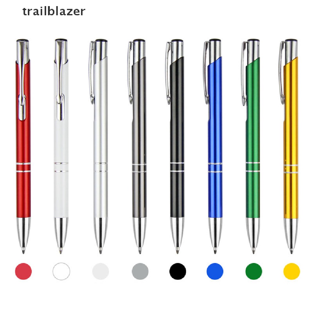 trailblazer metal Housing Ballpoint Pens Office School Stationery Retractable Ball Point Pen UIO