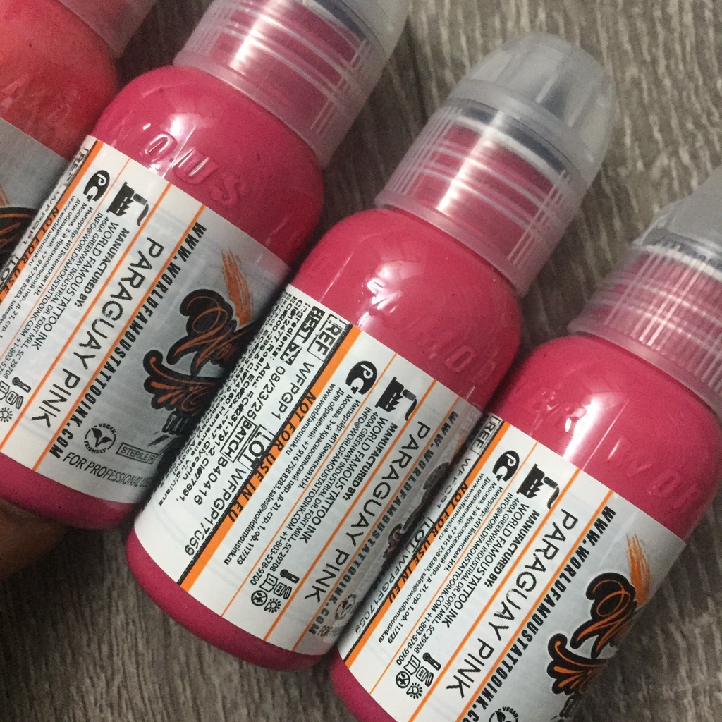 Mực tattoo WorldFamous 1oz - hồng pink