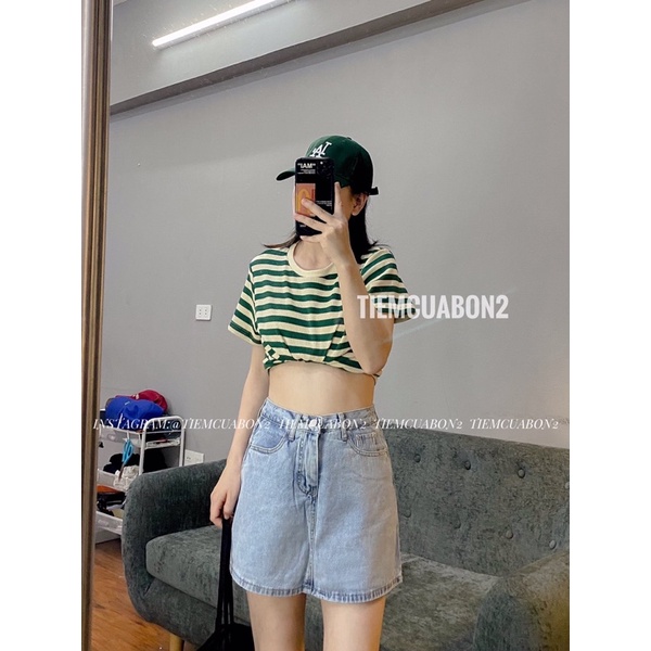 Quần jeans giả chân váy 8029