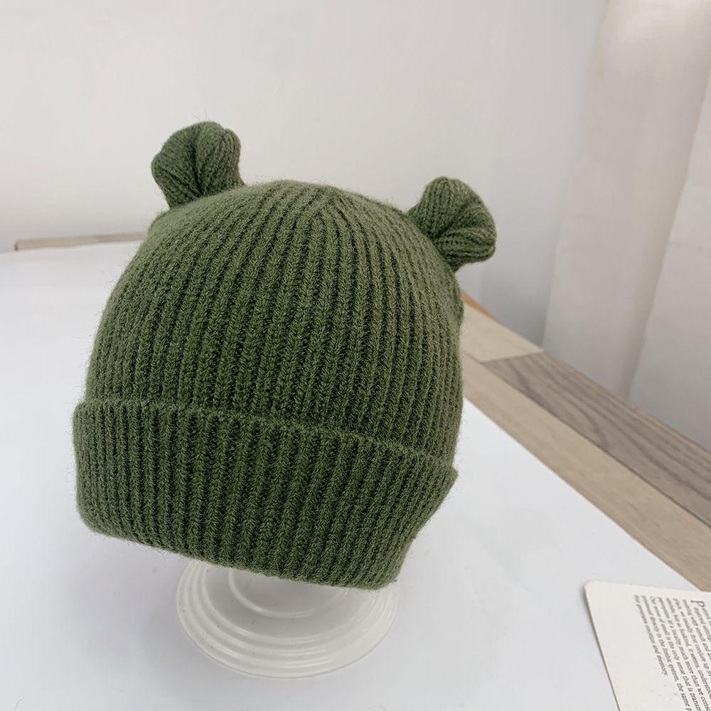 Mũ Tai Gấu Mềm Mại Giữ Ấm Mùa Đông Cho Bé