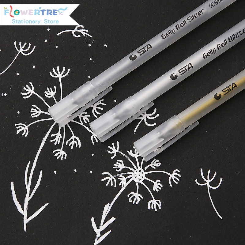 Flowertree Bút Đánh Dấu Vẽ Tranh Tiện Dụng Cho Học Sinh