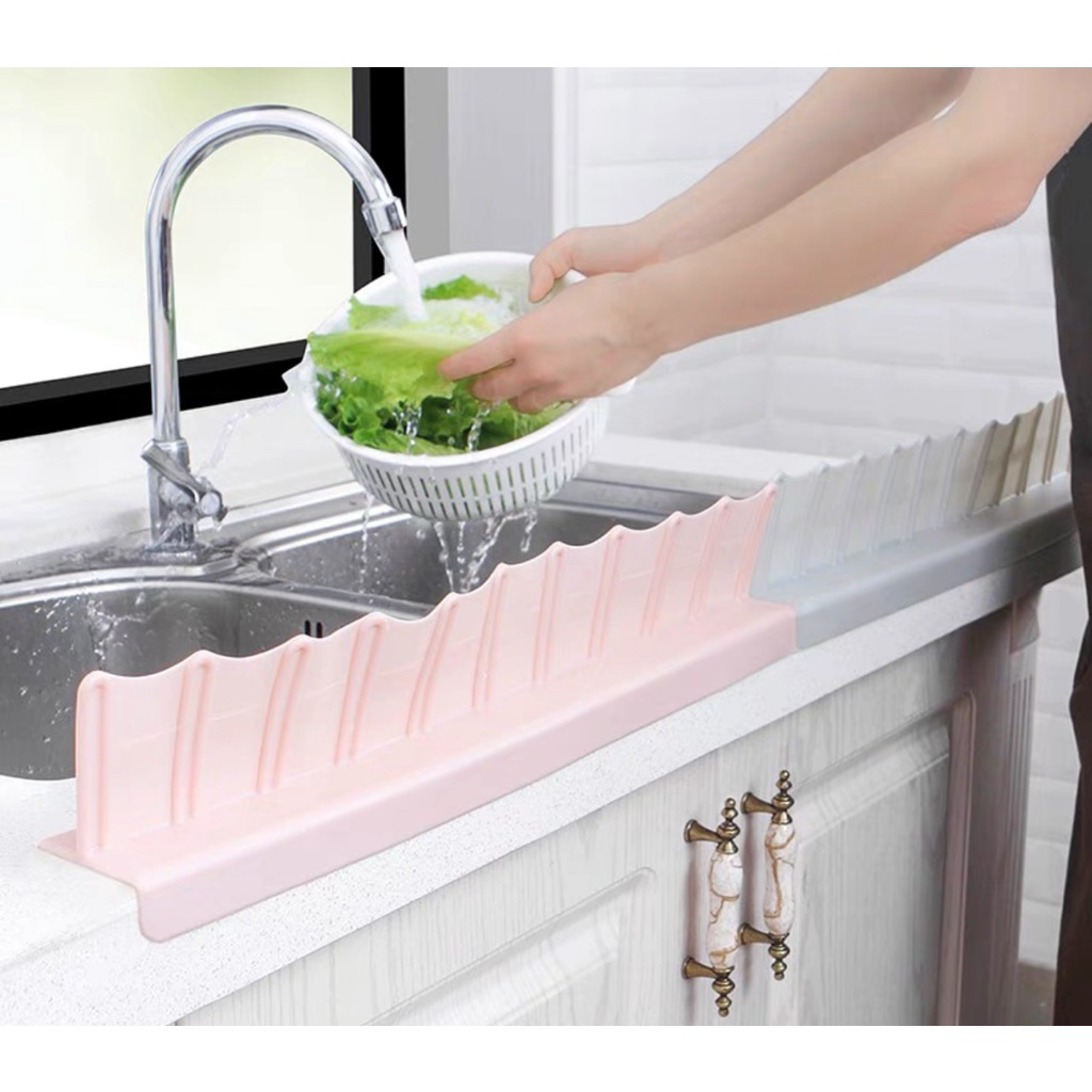 Tấm chắn văng nước bồn rửa chén bát, Thiết kế thông minh làm bằng silicon an toàn TC296