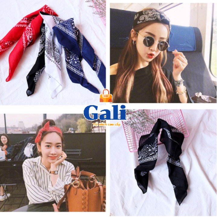 Khăn Bandana hip hop cá tính khăn turban thời trang khăn bts T4