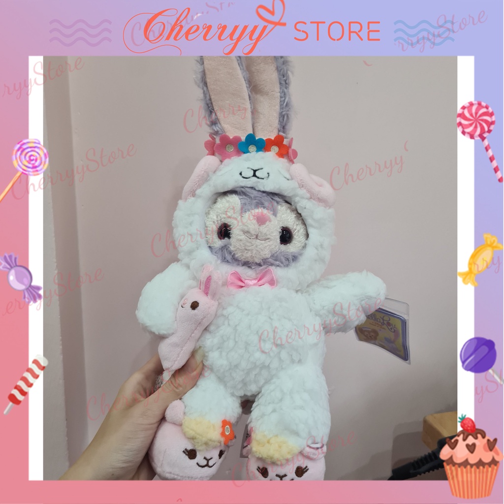 Gấu bông Stella Disney áo bông tuyết dễ thương chính hãng cho bé