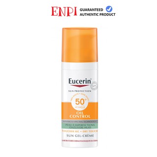 Kem chống nắng Eucerin Sun Gel-Creme Oil Control Dry Touch SPF 50+ (50ml)