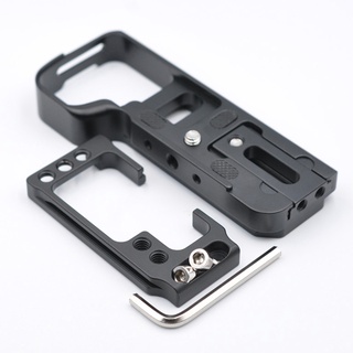 Quick Release Plate,Camera Grip Base for Sony A7C Camera L Bracket Quick Release Plate Black