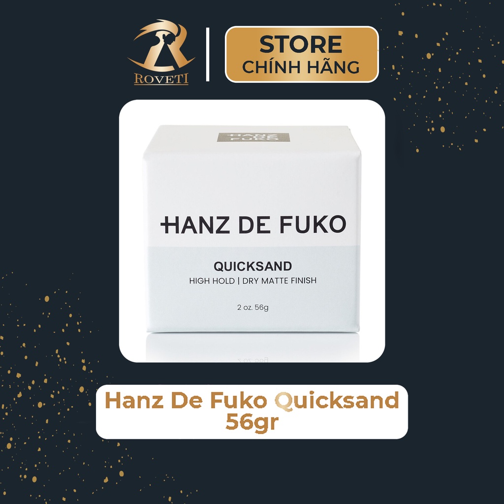 Sáp Vuốt Tóc Hanz De Fuko QuickSand - 56g