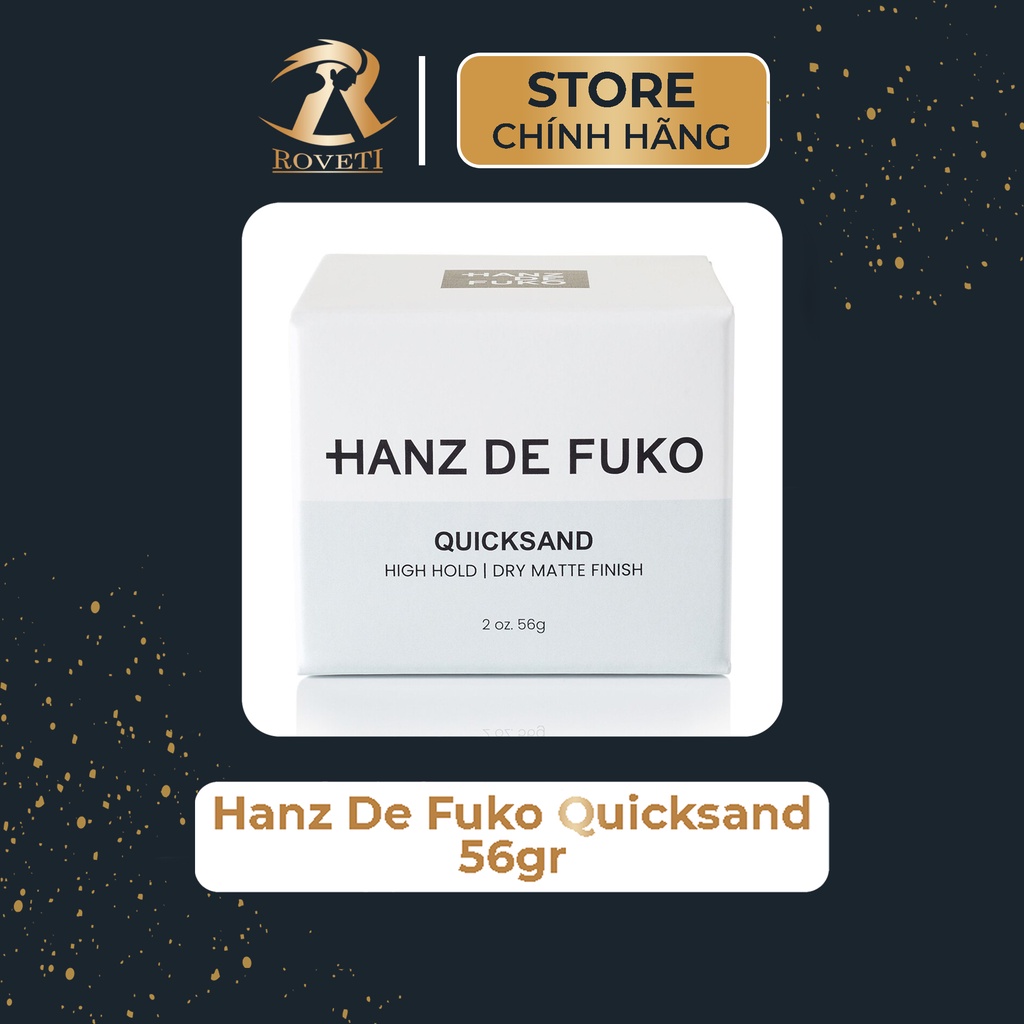 [Chính Hãng] Sáp Vuốt Tóc Hanz De Fuko QuickSand - 56g