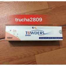 TOWDERS SPRAY 100ML. PERMETHRIN 5%. LÀM SẠCH CÁC LOẠI KÝ SINH TRÙNG KHỎI DA
