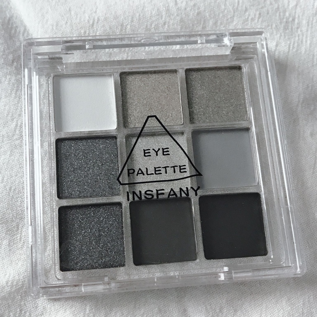 [Hàng mới về] Bảng phấn mắt Insfany 9 màu gồm nhũ ngọc trai và lì tạo hiệu ứng mắt khói quyến rũ | BigBuy360 - bigbuy360.vn
