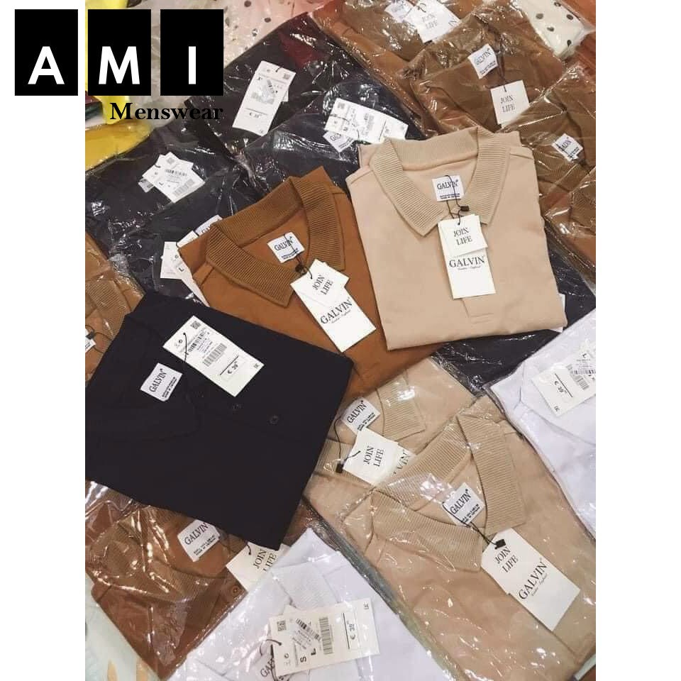 Áo Polo Nam Basic Cổ Dệt cao cấp, Áo Phông Nam Có Cổ Vải Cá Sấu Cao Cấp [Hàng Đẹp]PL2 | BigBuy360 - bigbuy360.vn