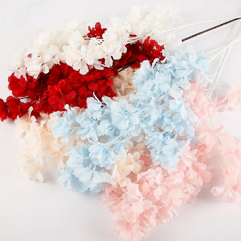 1 Cành Hoa Giả 90cm Trang Trí Nội Thất