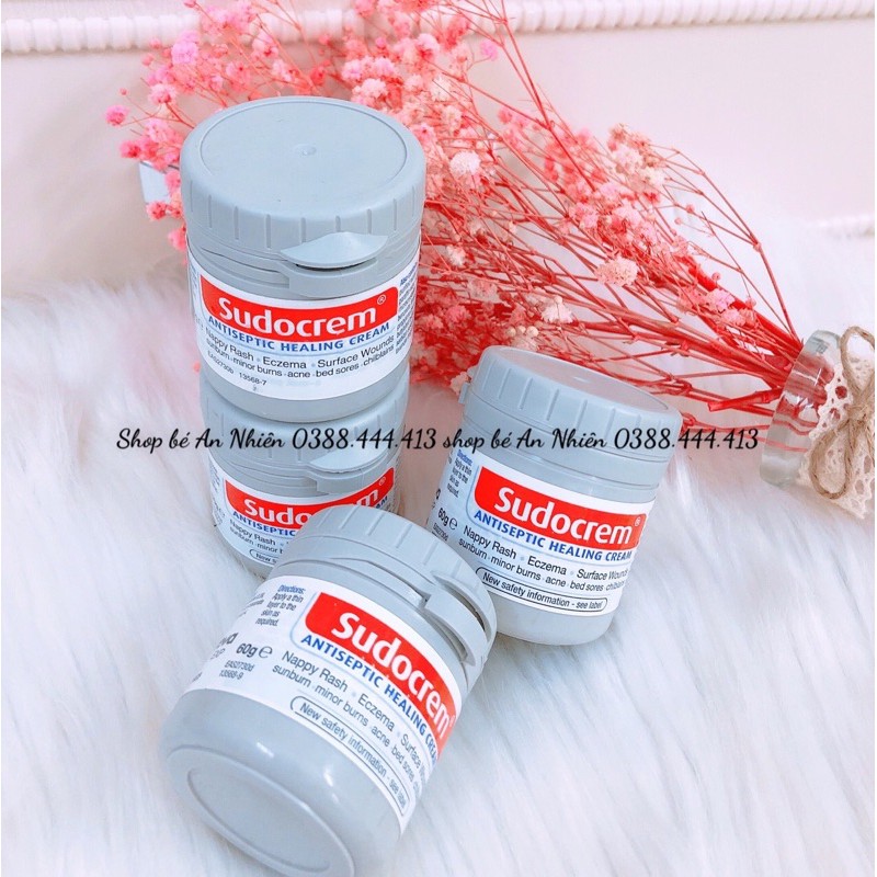 [Mã SKAMFM040723M giảm 20% đơn 99K] Kem hăm sudocrem UK lọ 60 gam-an toàn cho bé