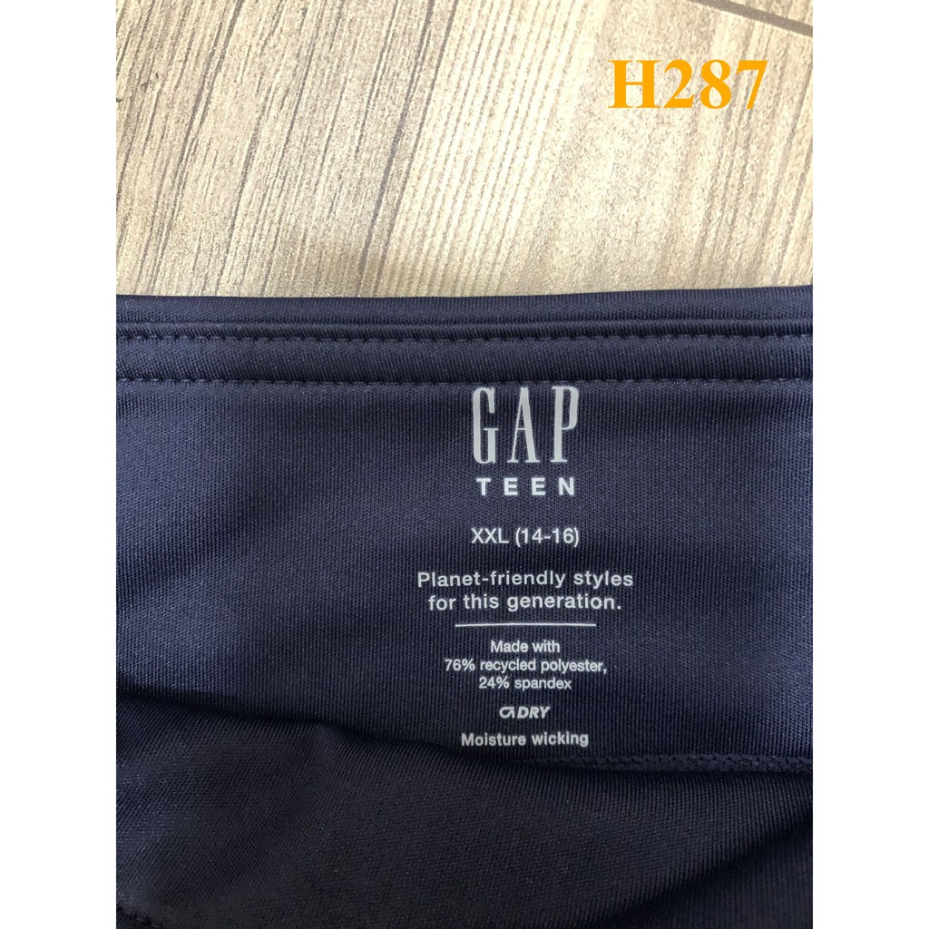 * Mã H287: Gapfit teen recycled biker shorts BC 9130