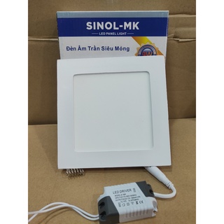 Đèn led âm trần siêu mỏng vuông 18w