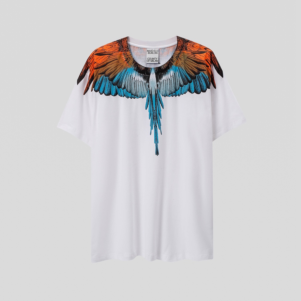 Áo Thun cotton Ngắn Tay In Họa Tiết Thời Trang unisex