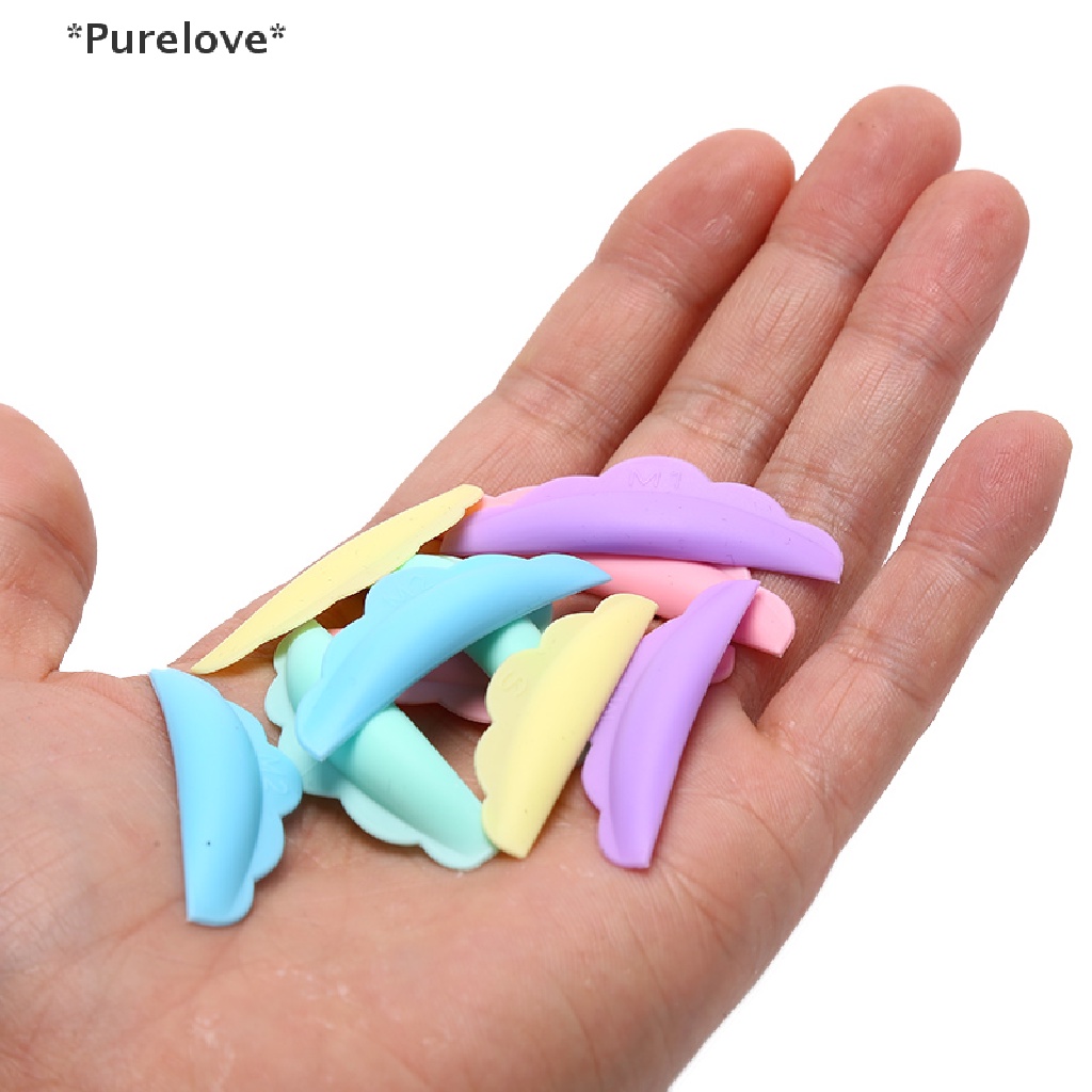Set 5 Cặp Đệm Silicone Hỗ Trợ Nối Mi Tiện Lợi