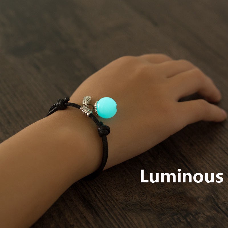 Vòng đeo phối hạt phát sáng độc đáo thời trang