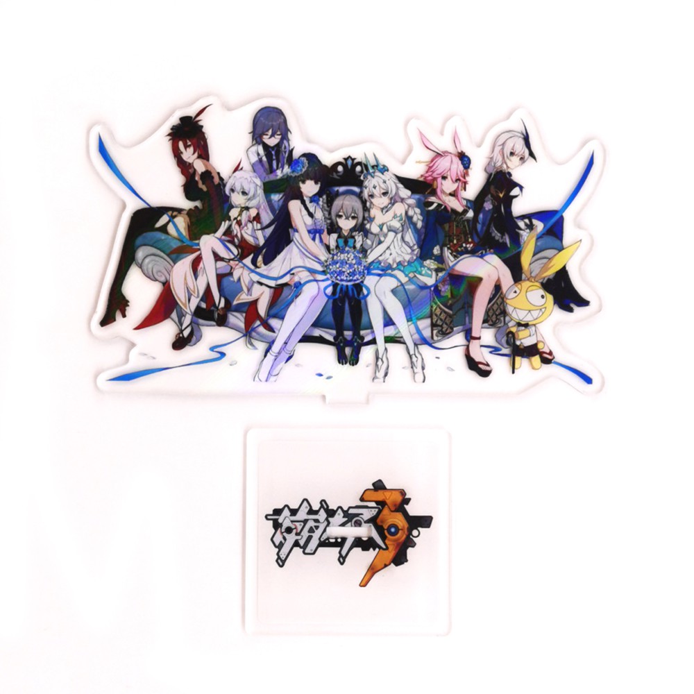 Honkai Impact Benghuai Collapse 3 Reburn Kaslana Kiana Apocalypse A# acrylic stand figure toy model