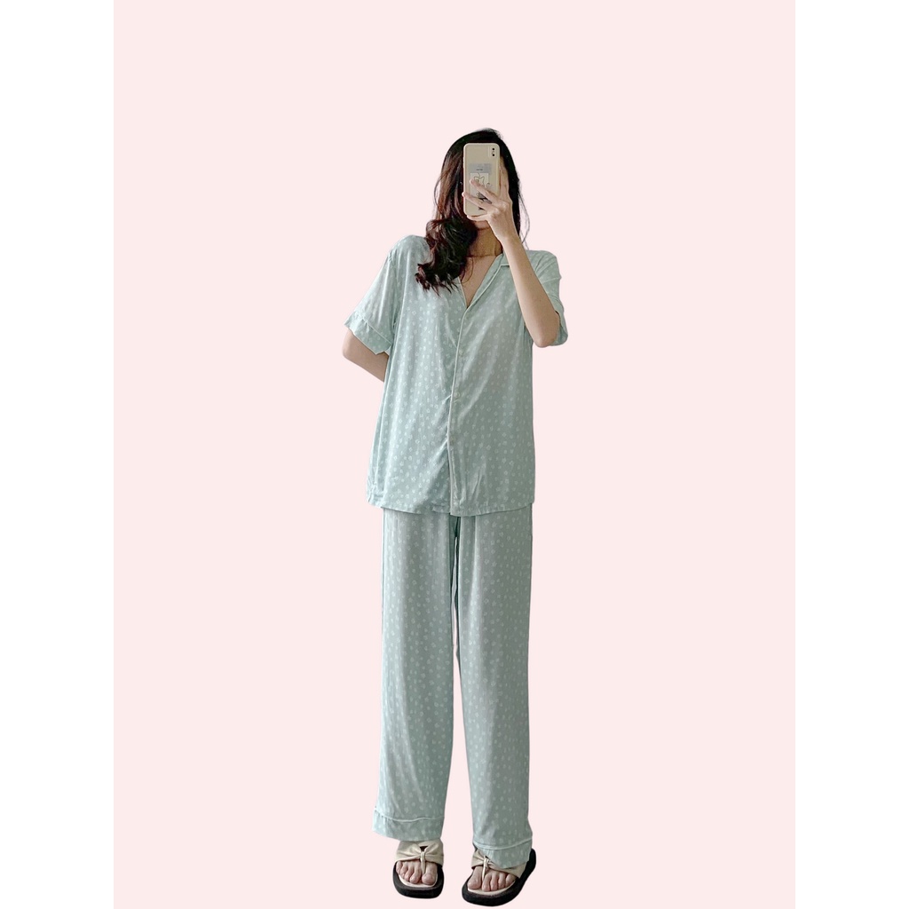 Bộ Đồ Ngủ Pijama Dài LEO's clothing DB11