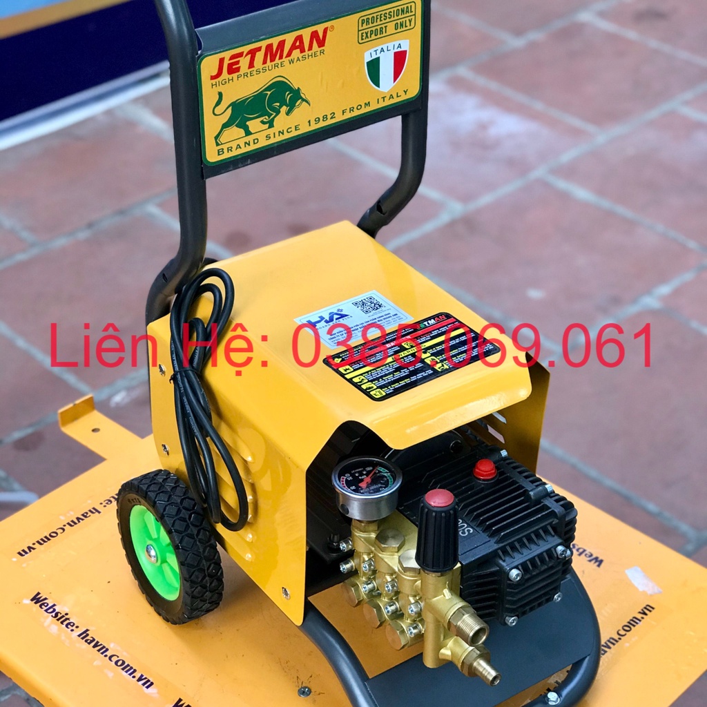Máy Rửa Xe Cao Áp 2000W Jetman JET2000S New-Chính Hãng  -FREESHIP