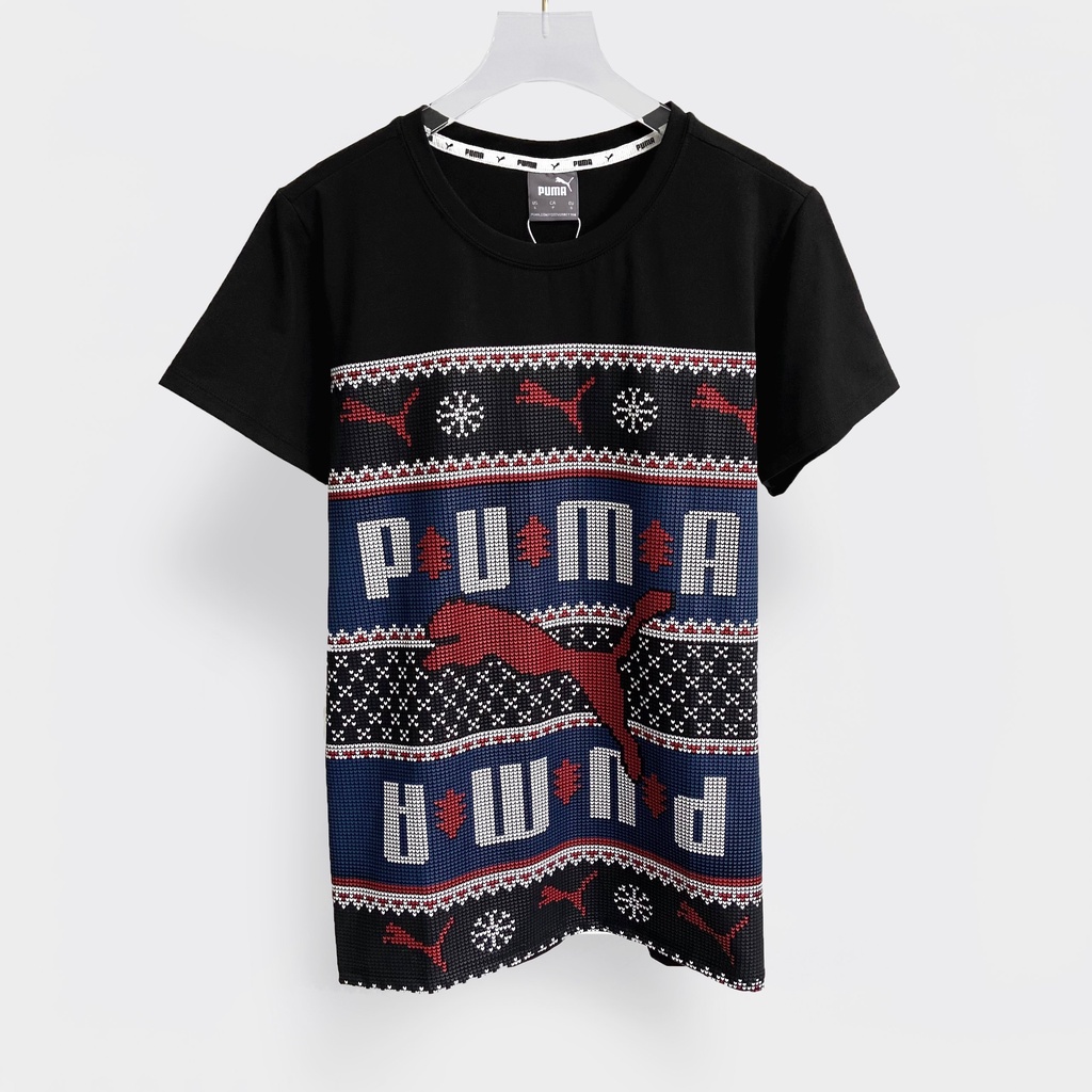 Áo Thun Pu.ma Form Rộng Chất Thun Cotton Mềm Mịn, Thoáng Mát.