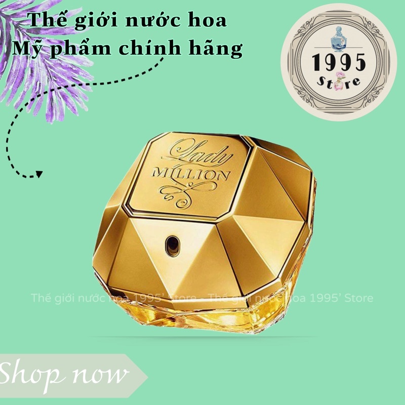★Chính Hãng★Mẫu thử nước hoa paco rabance lady milion dạng xịt 10ml | Thế Giới Skin Care