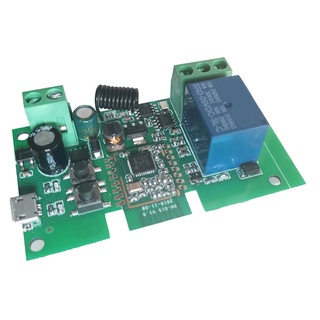 DC5-32V ZigBee Relay Module Remote Control Light Switch Work with Alexa Google Home /Tuya Smart Hub Gateway Bridge