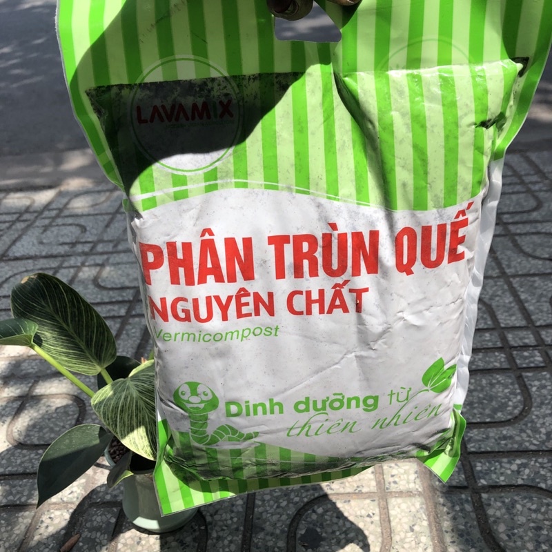 Phân Trùn Quế nguyên chất  Lavamix gói 2kg