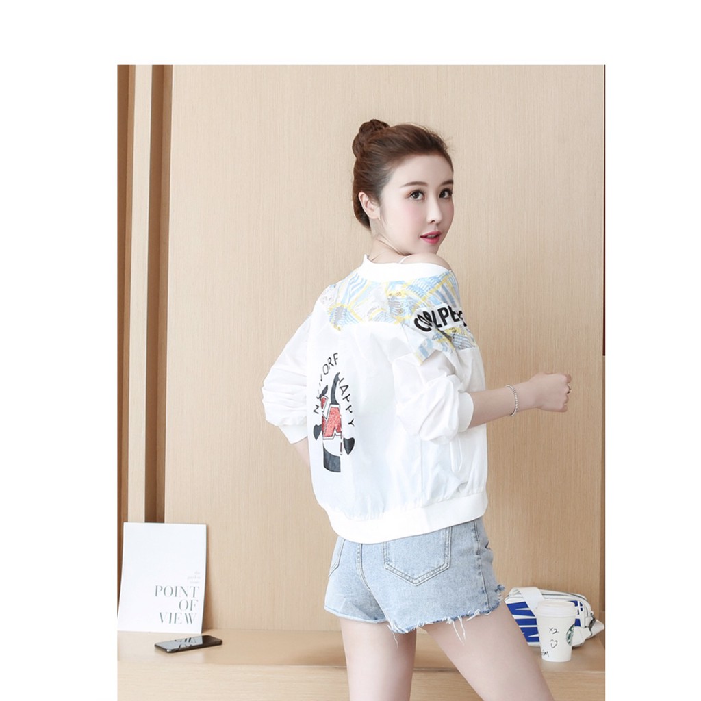 [Rẻ vô địch] Áo Khoác BomBer nữ quảng châu hot 2019 | BigBuy360 - bigbuy360.vn