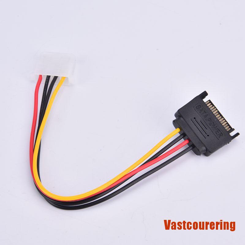 Dây Cáp Chuyển Đổi 15 Pin Sata Sang Molex Ide 4 Pin