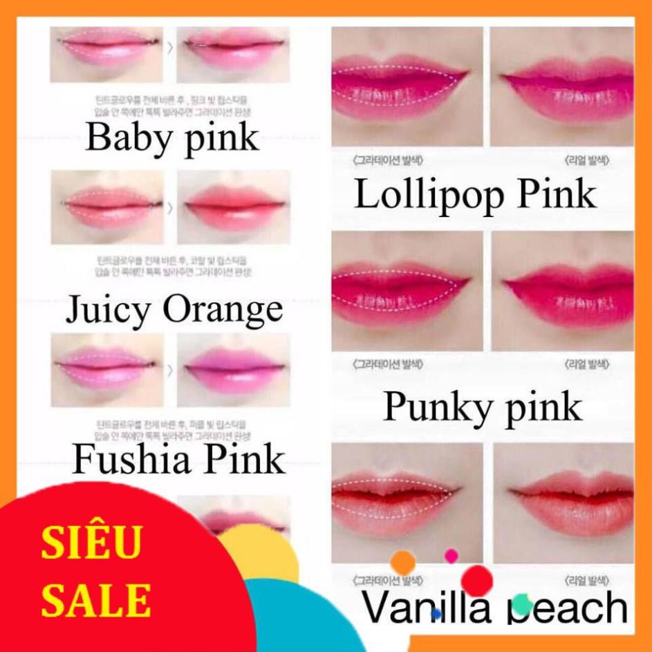 FreeShip Giá Sốc - SON DƯỠNG CÓ MÀU SECRET KEY SWEET GLAM TINT GLOW