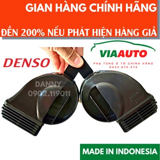 [HỎA TỐC HCM] 1 Cặp Kèn Sò Chống Nước, TẶNG KÈM 2 JACK + 2 PÁT Denso chính hãng 2 ghim