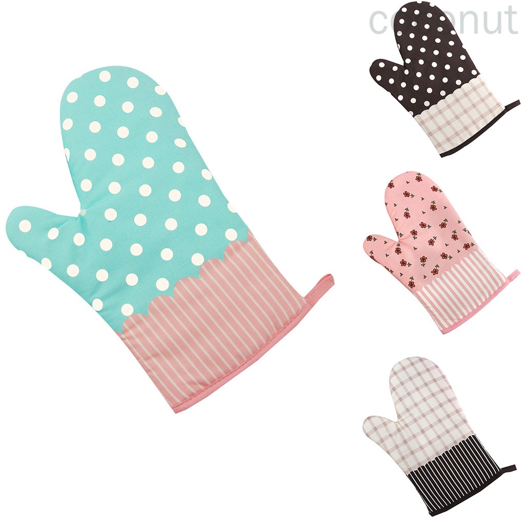 Găng Tay Cotton Dày Chịu Nhiệt Cao Chống Trượt 180 Độ