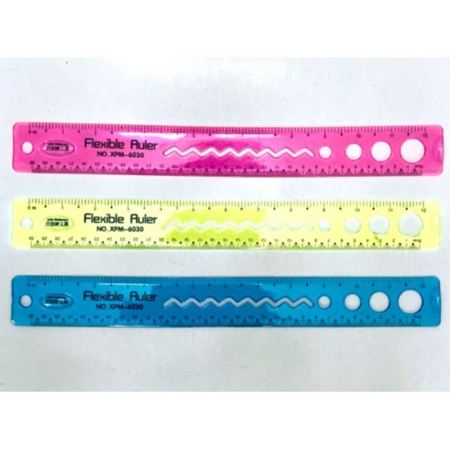 24 thước kẻ dẻo 30cm Flexible Ruler No. 6630