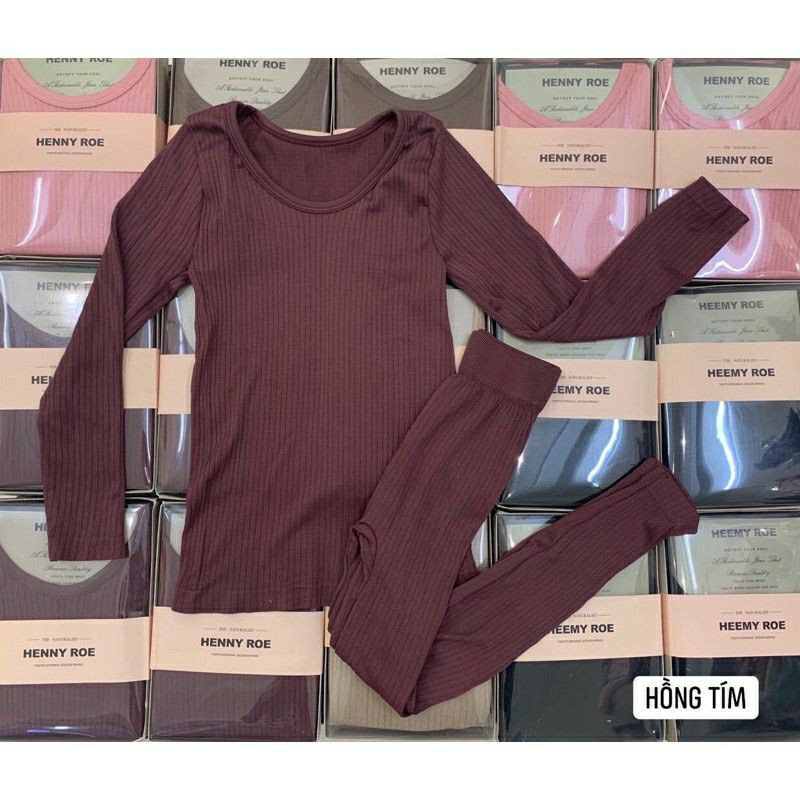 Bộ Len Tăm Giữ Nhiệt Siêu Đáng Yêu HENNY ROE