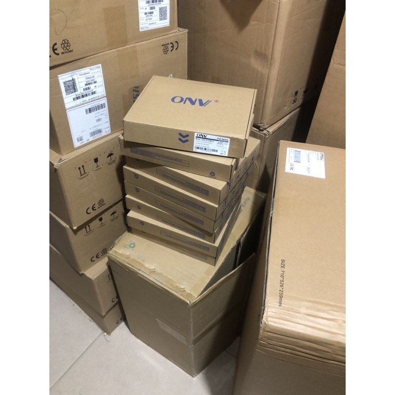 Switch chia mạng kèm POE 4,8 cổng (+2 uplink) 10/100 Mbps